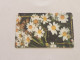 JORDAN-(JO-ALO-0023)-Chrysanthemum Flower-(116)-(1000-735581)-(1JD)-(7/2000)-used Card+1card Prepiad Free - Giordania