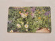 JORDAN-(JO-ALO-0025)-Chrysanthemum Flower-(119)-(1200-144987)-(15JD)-(8/2000)-used Card+1card Prepiad Free - Jordanie