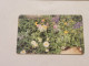 JORDAN-(JO-ALO-0025A)-Chrysanthemum Flower-(120)-(1200-151284)-(15JD)-(8/2000)-used Card+1card Prepiad Free - Jordanien