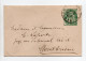 - Entier Postal NARBONNE Pour MONTBRISON 9.1.1908 - 5 C. Vert Type Blanc - Date 637 - - Standaardomslagen En TSC (Voor 1995)