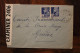 1943 Tlemcen Oran France Algérie Censure Censor 2406 Examiner Air Mail Cover WW2 - Brieven En Documenten