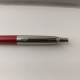 Delcampe - Parker Jotter Vintage Ballpoint Pen Red Chrome Trim  Made In UK U.III #5496 - Penne