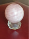 Delcampe - Sphère De Quartz Rose Diamètre 6,5 Cm Poids 350 Grammes - Mineralien