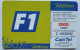 Spain 2000+100  Pta.  Chip Card -  Formula 1 ( F1 ) - Emissioni Di Base