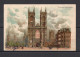 CPA Grande-Bretagne London - Westminster Abbey - Transparency Series N°4 - Westminster Abbey
