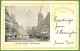 P1004 - VICTORIA - Postal History  Postcard To GB 1901 REDIRECTED Mixed Franking - Covers & Documents