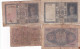 Delcampe - Lot Of 4 Banknotes Of Italy - Other & Unclassified