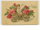 Carte Gaufrée - To My Sweet Valentine - Angelot Dans Une Voiture Remplie De Roses - Valentine's Day