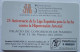 Spain 1000 Pta. Chip Card - 25 Anniversario SHE - 4a Reunion Nacional - Emissioni Di Base