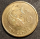 SEYCHELLES - 10 CENTS 2003 - KM 48.2 - ( Thon Albacore ) - Seychellen