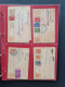 Delcampe - Cover 1919-1980 Zeer Gespecialiseerde Collectie Verhuiskaarten (ca. 700 Ex.) W.b. Kartonsoorten, Versnijdingen, Specimen - Colecciones Completas