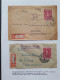 Delcampe - Cover 1940-1945 Collectie Deutsche Dienstpost Niederlande DDPN (ca. 520 Poststukken) Deels Opgezet Op Plaatsnaam A-Z Met - Colecciones Completas