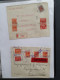 Delcampe - Cover 1924-1939, Emissies Lebeau En Veth, Ruim 1000 Poststukken W.b. Betere Frankeringen, Buitenlandse Bestemmingen, Exp - Colecciones Completas