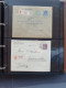 Delcampe - Cover 1900-1960 Ca., Collectie Van Ca. 350 Aangetekende Poststukken W.b. Met Gestempelde Strookjes In 5 Albums - Sammlungen
