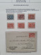 Delcampe - 1907 Gespecialiseerde Collectie Emissie De Ruyter W.b. Grootrondstempels, Plaatfouten En Poststukken, Mooi Opgezet In Kl - Collections