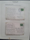 Delcampe - Cover 1940-1944, Emissie Tralie, Collectie Van Ca. 150 Poststukken W.b. Betere Ex. In Ordner - Sammlungen