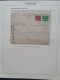 Delcampe - Cover 1940-1944, Emissie Tralie, Collectie Van Ca. 150 Poststukken W.b. Betere Ex. In Ordner - Collections