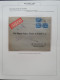 Delcampe - Cover 1940-1944, Emissie Tralie, Collectie Van Ca. 150 Poststukken W.b. Betere Ex. In Ordner - Collections