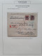 Delcampe - Cover 1919-1923, Diverse Opruimingsuitgiftes, Ruim 80 Poststukken W.b. Betere Ex. (o.a. 3x Met Nr. 105), Keurig Opgezet  - Colecciones Completas