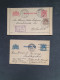 Cover 1870c- 1960c Post En Postwaardestukken W.b. Stempels, Mengfrankeringen, Particulier Bedrukt, Bestemmingen, 1 Crash - Collections