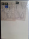 Delcampe - Cover 1912-1965 Postwaardestukken Collectie Arbeidslijsten (ca. 150 Ex.) Gebruikt En Ongebruikt W.b. Betere Ex. (G11a Fr - Collections