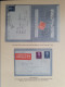 Delcampe - Cover 1947-2001 Gespecialiseerde Collectie Luchtpostbladen (postwaardestukken), Ca. 200 Ex. Zowel Gebruikt En Ongebruikt - Colecciones Completas