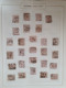 1869-1871, Emissie Rijkswapen, Collectie Stempels Op Nrs. 13 En 15, Totaal Ruim 700 Ex. W.b. Veel Doubletten In Blanco A - Colecciones Completas