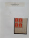 1923-1923, Jubileum 1923, Tandingcollectie */** Op Albumbladen In Map - Colecciones Completas