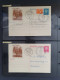 Delcampe - Cover 1930 En Later Postwaardestukken Filatelistische Evenementen Collectie Zowel Ongebruikt Als Gebruikt W.b Voorlopers - Sammlungen