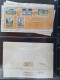 Delcampe - Cover 1941-1961 Collectie Fdc's Met Beter Materiaal W.b. Nederland Inhuldigingszegels Koningin Juliana 10 En 20 Cent Op  - Collezioni