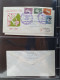 Delcampe - Cover 1941-1961 Collectie Fdc's Met Beter Materiaal W.b. Nederland Inhuldigingszegels Koningin Juliana 10 En 20 Cent Op  - Colecciones Completas