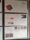 Delcampe - Cover 1958-2012 Collectie Fdc's Tussen E35-E767 (2018) Eerst Beschreven, Later Onbeschreven In 6 Davo Albums In Doos - Colecciones Completas
