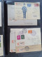 Cover 1932-1993, Ca. 90 Poststukken Met Gelegenheidsstempels Em Bijbehorend Aantekenstrookjes In Album - Collections