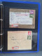 Cover 1941-1944, 16 Poststukken Durch Deutche Dienstpost Niederlande In Ringband - Collections