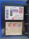 Delcampe - Cover 1941-1944, 16 Poststukken Durch Deutche Dienstpost Niederlande In Ringband - Collections