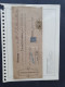 Cover 1890-1917, 8 Betere (enkel)frankeringen W.b. O.a. Emissies Cijfer, Hangend Haar Met Cijfer 5 Cent Als Drukwerk Naa - India Holandeses