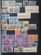 1942-1945 Stock Mainly 'langebalk' Postmarks A-Z (circular Date Cancels) And Some 'haltestempels' (Railway Station Cance - Netherlands Indies