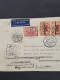 Delcampe - Cover , Airmail 1870-1948c. Post(waarde)stukken (ca. 200 Ex.) W.b. Luchtpost(bladen), Stempels, Roodfrankeringen Etc. In - Collections