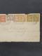 Delcampe - Cover , Airmail 1870-1948c. Post(waarde)stukken (ca. 200 Ex.) W.b. Luchtpost(bladen), Stempels, Roodfrankeringen Etc. In - Colecciones Completas