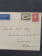 Delcampe - Cover , Airmail 1870-1948c. Post(waarde)stukken (ca. 200 Ex.) W.b. Luchtpost(bladen), Stempels, Roodfrankeringen Etc. In - Colecciones Completas