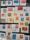 1852-2000ca. Stempelmateriaal Etc. In 6 Insteekboeken In Doosje - Colecciones Completas
