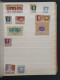 Delcampe - 1852-2000ca. Stempelmateriaal Etc. In 6 Insteekboeken In Doosje - Colecciones Completas