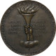 Great Britain, Cast Bronze Medal 1945, (A. Löwenthal Lincoln) Allied Victory In World War II, 130,89 G. 63mm (Brown 4409 - Autres & Non Classés