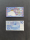 Collectie Biljetten In UNC En UNC- Met 10  Gulden 1968 49-1a, 10 Gulden 1997 50-1, 2 X 25 Gulden 85-1, 50 Gulden 100-1,  - Other & Unclassified