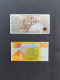 Delcampe - Collectie Biljetten In UNC En UNC- Met 10  Gulden 1968 49-1a, 10 Gulden 1997 50-1, 2 X 25 Gulden 85-1, 50 Gulden 100-1,  - Altri & Non Classificati