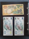 Delcampe - Kleine Verzameling Bankbiljetten Wereld Met O.a. Ceylon 100, 50 En 20 (2) Rupees 1979 In UNC In Album - Colecciones Y Lotes