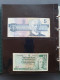 Delcampe - Kleine Verzameling Bankbiljetten Wereld Met O.a. Ceylon 100, 50 En 20 (2) Rupees 1979 In UNC In Album - Collections & Lots