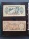 Delcampe - Kleine Verzameling Bankbiljetten Wereld Met O.a. Ceylon 100, 50 En 20 (2) Rupees 1979 In UNC In Album - Collezioni E Lotti