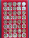 Delcampe - 2 Euro Coins Europa (602 Pieces) Apart In Bags, Capsules In Cassette, Albums And Little Box In Box - Other & Unclassified