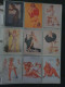 Collection Pin Up Girls Collector Cards Including Playboy, Vampirella Etc., Large Number Of Cards  in 2 Albums In Box - Other & Unclassified